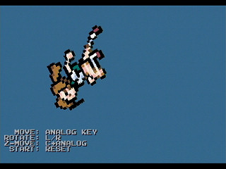 Sprite Test by D2AC - Screenshot #2 Sega Saturn Game Basic - Sprite Test by D2AC - Screenshot #2