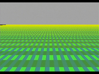 Harrier Scroll by Yukun Software - Screenshot #1 Sega Saturn Game Basic - Harrier Scroll by Yukun Software - Screenshot #1