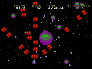 Sega Saturn Game Basic - Star Shoot Sixty Second v0.07 (Star Striker) by Yukun Software - Screenshot #3