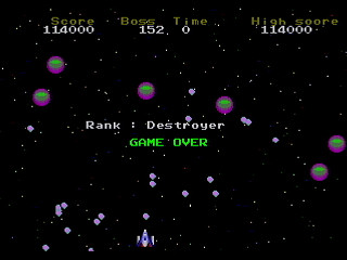 Star Shoot Sixty Second v0.07 (Star Striker) by Yukun Software - Screenshot #4 Sega Saturn Game Basic - Star Shoot Sixty Second v0.07 (Star Striker) by Yukun Software - Screenshot #4