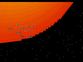 Star Wars ~Battle of Yavin~ by Yukun Software / KEEN (Kenzi Kawamura) - Screenshot #6 Sega Saturn Game Basic - Star Wars ~Battle of Yavin~ by Yukun Software / KEEN (Kenzi Kawamura) - Screenshot #6