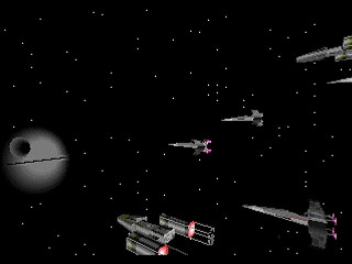 Star Wars ~Battle of Yavin~ by Yukun Software / KEEN (Kenzi Kawamura) - Screenshot #7 Sega Saturn Game Basic - Star Wars ~Battle of Yavin~ by Yukun Software / KEEN (Kenzi Kawamura) - Screenshot #7