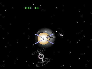 Star Wars ~Battle of Yavin~ by Yukun Software / KEEN (Kenzi Kawamura) - Screenshot #9 Sega Saturn Game Basic - Star Wars ~Battle of Yavin~ by Yukun Software / KEEN (Kenzi Kawamura) - Screenshot #9
