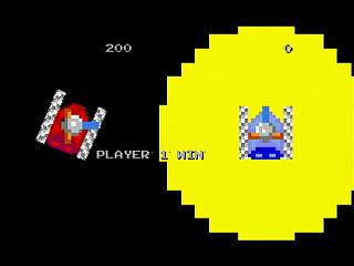Tank Mono by Yukun Software - Screenshot #4 Sega Saturn Game Basic - Tank Mono by Yukun Software - Screenshot #4