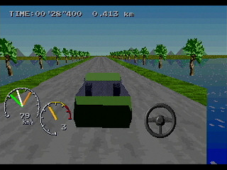 Vehicle v1.21 by Kuribayashi - Screenshot #14 Sega Saturn Game Basic - Vehicle v1.21 by Kuribayashi - Screenshot #14