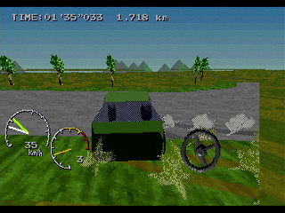 Vehicle v1.21 by Kuribayashi - Screenshot #16 Sega Saturn Game Basic - Vehicle v1.21 by Kuribayashi - Screenshot #16