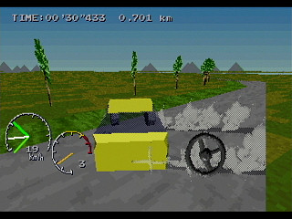 Vehicle v1.21 by Kuribayashi - Screenshot #18 Sega Saturn Game Basic - Vehicle v1.21 by Kuribayashi - Screenshot #18
