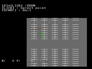 Vehicle v1.21 by Kuribayashi - Screenshot #2 Sega Saturn Game Basic - Vehicle v1.21 by Kuribayashi - Screenshot #2