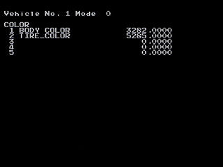 Sega Saturn Game Basic - Vehicle v1.21 by Kuribayashi - Screenshot #4