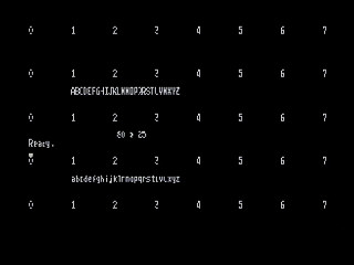 Wide Screen by Yukun Software - Screenshot #1 Sega Saturn Game Basic - Wide Screen by Yukun Software - Screenshot #1
