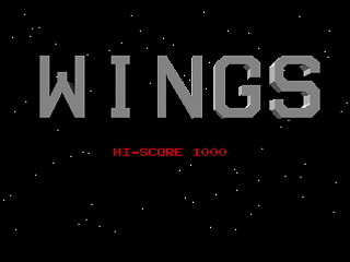 Wings by Ultra PK - Screenshot #1 Sega Saturn Game Basic - Wings by Ultra PK - Screenshot #1