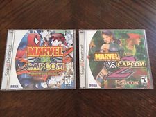 Sega Dreamcast Auction - Sega Dreamcast Marvel vs Capcom 1 and 2 US