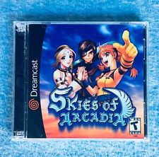Sega Dreamcast Auction - Skies of Arcadia Factory Sealed US