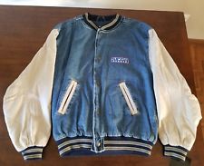 Sega Dreamcast Auction - Sega Sports Vintage Jean Varsity Jacket Men's Size M
