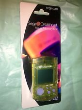 Sega Dreamcast Auction - Sega Dreamcast Yellow VMU NOS