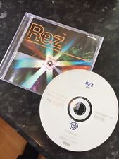 Sega Dreamcast Auction - Rez White Label Promotional