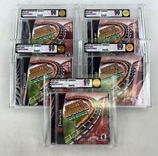 Sega Dreamcast Auction - Sega Dreamcast Coaster Works VGA Graded 90 NM+/MT GOLD Sealed Lot of 5