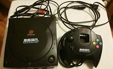 Sega Dreamcast Auction - Black Sega Sports Dreamcast Complete with clone of GDEMU