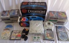 Sega Dreamcast Auction - BOXED Sega Dreamcast System Console 64 Game Lot Bundle 
