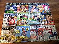 Sega Dreamcast Auction - Sega Dreamcast Magazine volume 1 to 12