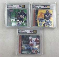 Sega Dreamcast Auction - Sega Dreamcast 2K Sports VGA 85+ NM+ GOLD Lot