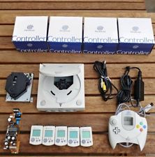 Sega Dreamcast Auction - Sega Dreamcast Console modified genuine GDEMU 5.5 PAL DreamPSU plus extras