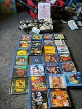 Sega Dreamcast Auction - PAL Sega Dreamcast With 4 Controllers And 20+ Games
