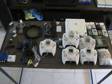 Sega Dreamcast Auction - SEGA Dreamcast /w USB GD-ROM, VGA HDMI Adapters, Cables, GDROM MOD