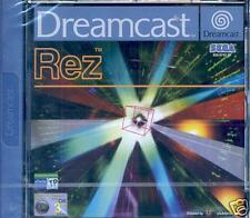 Sega Dreamcast Auction - REZ Dreamcast PAL Brand New