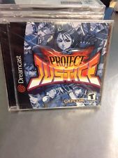 Sega Dreamcast Auction - Project Justice US New