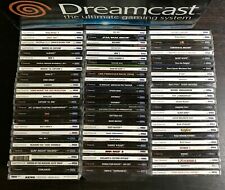 Sega Dreamcast Auction - Huge Sega Dreamcast Game Lot 75 Games