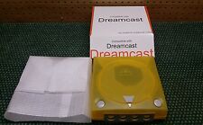 Sega Dreamcast Auction - Yellow Translucent Sega Dreamcast Case Shell New In Box