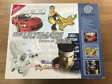 Sega Dreamcast Auction - Dreamcast Ultimate Pack - All 3 games sealed + VMU unused