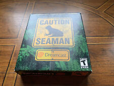 Sega Dreamcast Auction - Seaman Complete with Microphone and manual US