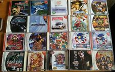 Sega Dreamcast Auction - Sega Dreamcast Game Lot 19 Games