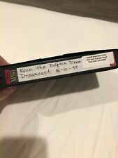 Sega Dreamcast Auction - Ecco The Dolphin Dreamcast Pre-Release Demo VHS Tape