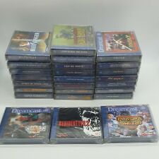 Sega Dreamcast Auction - 25 New Sega Dreamcast Games PAL