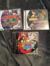 Sega Dreamcast Auction - Marvel Vs. Capcom: 1 + 2 + Capcom Vs SNK US
