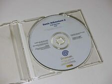 Sega Dreamcast Auction - Sonic Adventure 2 Trial Version White Label