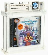 Sega Dreamcast Auction - Phantasy Star Online Ver.2  Sealed Graded WATA 9.2