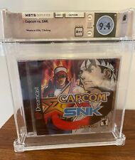 Sega Dreamcast Auction - Capcom vs. SNK WATA 9.4 A++ Graded New Sealed