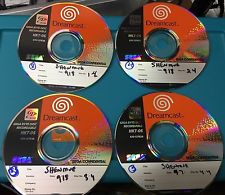 Sega Dreamcast Auction - Shenmue Working Prototype with System Disc and 7 VMUs