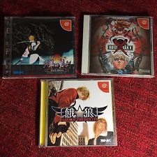 Sega Dreamcast Auction - Mark of The Wolves + Guilty Gear X + Last Blade 2 JPN