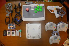 Sega Dreamcast Auction - Sega Dreamcast Bundle with GdEmu