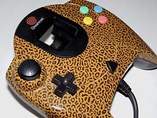 Sega Dreamcast Auction - Sega Dreamcast Official Members Controller Leopard Print