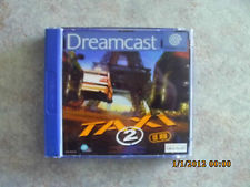 Sega Dreamcast Auction - Taxi 2 Le Jeu PAL