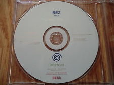 Sega Dreamcast Auction - Rez White Label Promo Disc PAL