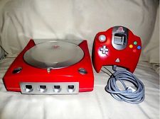 Sega Dreamcast Auction - Custom Paint Sega Dreamcast Red