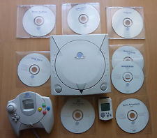 Sega Dreamcast Auction - Console Sega Dreamcast PAL with 7 white labels