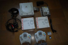 Sega Dreamcast Auction - JPN Sega Dreamcast with SD and IDE HDD adapter